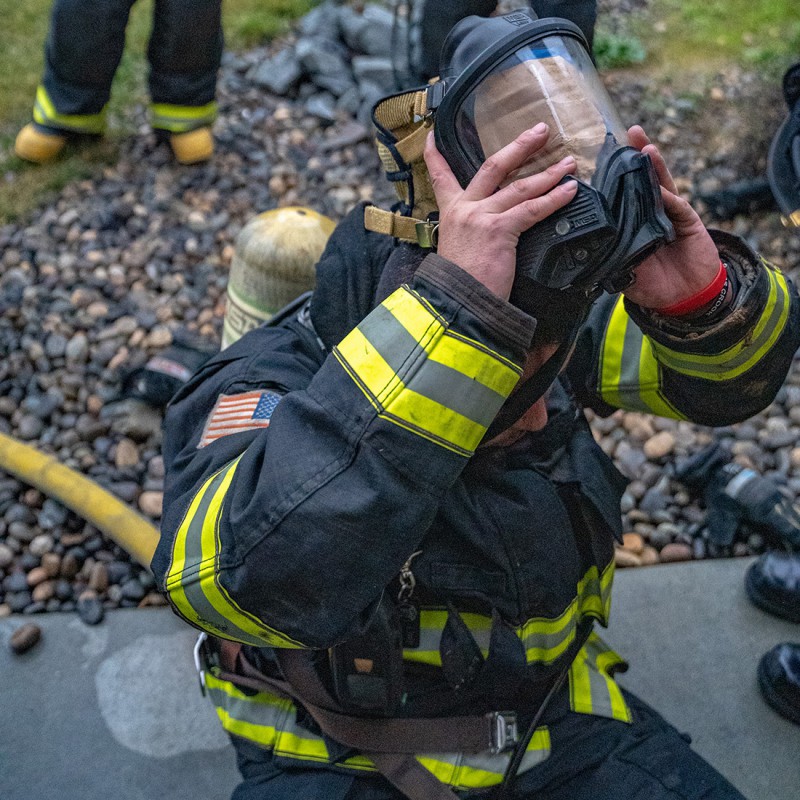 SCBA mask